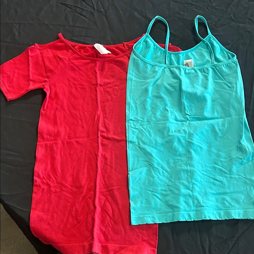 Kids Red and Blue Shirt Set